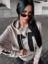 Bluza unisex OLAVOGA NUKUS 2023 beż -  maWer Fashion