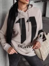 Bluza unisex OLAVOGA NUKUS 2023 beż -  maWer Fashion
