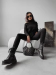 Sweter damski OLAVOGA ASHLEY 2023 czarny - maWer Fashion