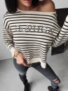 Sweter damski OLAVOGA CAMILA 2023 czarny - maWer Fashion