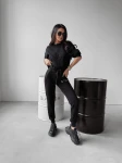 Sweter damski OLAVOGA YUKIO 2023 czarny - maWer Fashion