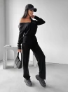 Kombinezon damski OLAVOGA SHERRY 2023 czarny   - maWer Fashion