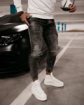 Spodnie męskie OLAVOGA CYAN - maWer Fashion