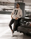 Bluza unisex OLAVOGA NUKUS 2023 beż -  maWer Fashion