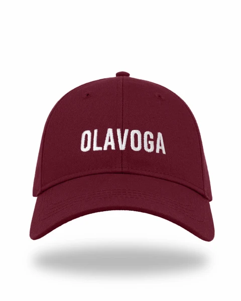 Czapka UNISEX OLAVOGA MASIS 2023 bordowa – maWer Fashion