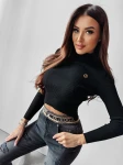 Golf damski OLAVOGA DANNA 2024 czarny – maWer Fashion