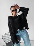 Sweter damski OLAVOGA MILEY 2024 czarny – maWer Fashion