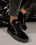 Buty męskie OLAVOGA LUPE 2023 czarne  -  maWer Fashion