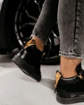 Buty męskie OLAVOGA LUPE 2023 czarne  -  maWer Fashion