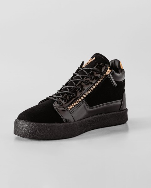 Buty męskie OLAVOGA LUPE 2023 czarne  -  maWer Fashion