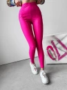 Legginsy damskie OLAVOGA COCO 2024 neon róż -  maWer Fashion