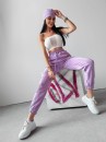 Spodnie damskie OLAVOGA NASTY 2024 lila  - maWer Fashion