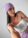 Czapka damska OLAVOGA REVO 2023 lila  -  maWer Fashion