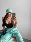 Czapka damska OLAVOGA REVO 2023 mięta  -  maWer Fashion