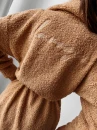 Płaszcz damski OLAVOGA COEL 2024 camel  -  maWer Fashion