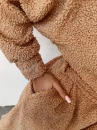 Płaszcz damski OLAVOGA COEL 2024 camel  -  maWer Fashion