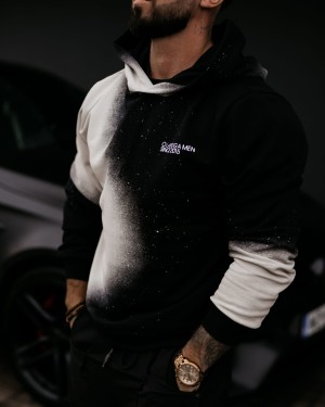 Bluza męska OLAVOGA SPLASH 2024 czarna