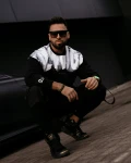 Bluza męska OLAVOGA GRAFFITI 2024 czarna  -  maWer Fashion