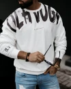 Bluza męska OLAVOGA GRAFFITI 2024 ecru  -  maWer Fashion