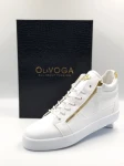 Buty męskie sneakersy OLAVOGA LUPE 2024 białe - maWer Fashion