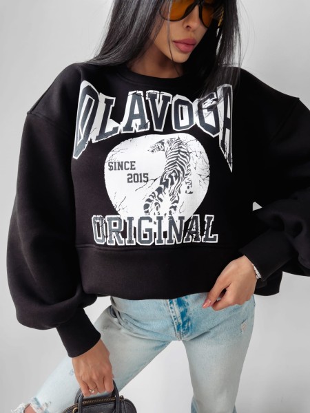 Bluza damska OLAVOGA OKLAHOMA 2024 czarna – maWer  Fashion