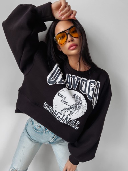 Bluza damska OLAVOGA OKLAHOMA 2024 czarna – maWer  Fashion