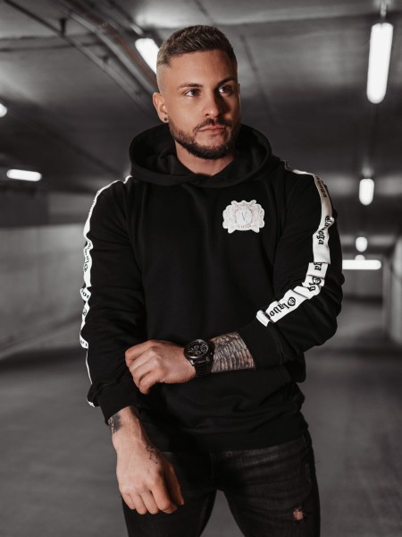 Bluza męska OLAVOGA BALANCE 2024 czarna – maWer Fashion