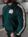 Bluza męska OLAVOGA BALANCE 2024 butelkowa zieleń – maWer Fashion