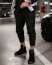 Spodnie męskie OLAVOGA FOREST 2024 czarne – maWer Fashion