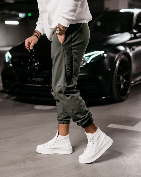 Spodnie męskie OLAVOGA FOREST 2024 khaki – maWer Fashion