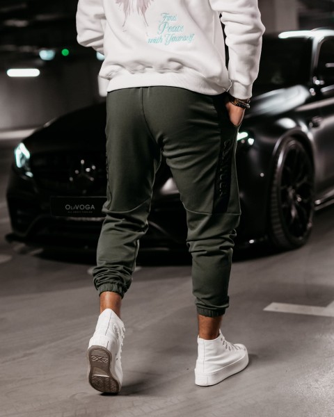 Spodnie męskie OLAVOGA FOREST 2024 khaki – maWer Fashion