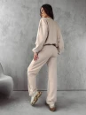 Komplet damski OLAVOGA MONA 2024 beż - maWer Fashion