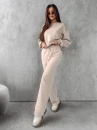 Komplet damski OLAVOGA MONA 2024 beż - maWer Fashion