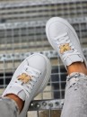 Buty damskie sneakersy FARFALLA 1797 białe  - maWer Fashion