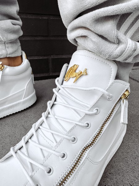 Buty męskie sneakersy OLAVOGA LUPE 2024 białe - maWer Fashion