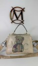 Torebka kuferek z misiem MASSIMO CONTTI  - maWer Fashion