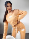 Komplet damski OLAVOGA SNAZZY łosoś - maWer Fashion