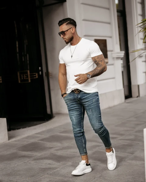 T-shirt męski OLAVOGA CAMEO 2023 czarny  – maWer Fashion