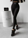 Legginsy damskie OLAVOGA RODER 2024 czarne – maWer Fashion