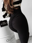 Legginsy damskie OLAVOGA RODER 2024 czarne – maWer Fashion
