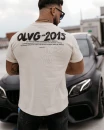 T-shirt męski OLAVOGA DRIP beż – maWer Fashion