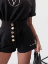 Spodenki damskie OLAVOGA CHERRY czarne – maWer Fashion
