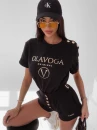Spodenki damskie OLAVOGA CHERRY czarne – maWer Fashion