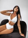 Komplet bielizna damska OLAVOGA ISSY biały – maWer Fashion