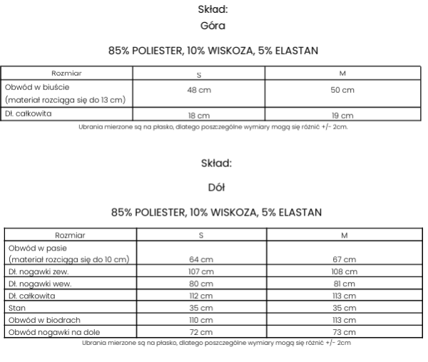 Komplet damski OLAVOGA SILLENA - maWer Fashion