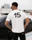 T-shirt męski OLAVOGA SCUPLT ecru  – maWer Fashion