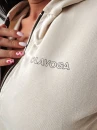 Komplet damski OLAVOGA BLOSSOM beżowy  -  maWer Fashion