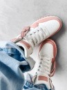 Buty damskie OLAVOGA HYPERION biało – różowe -  maWer Fashion