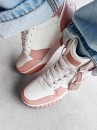Buty damskie OLAVOGA HYPERION biało – różowe -  maWer Fashion