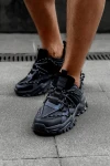 Buty męskie OLAVOGA TRACE 2 czarne odblaskowe - maWer Fashion